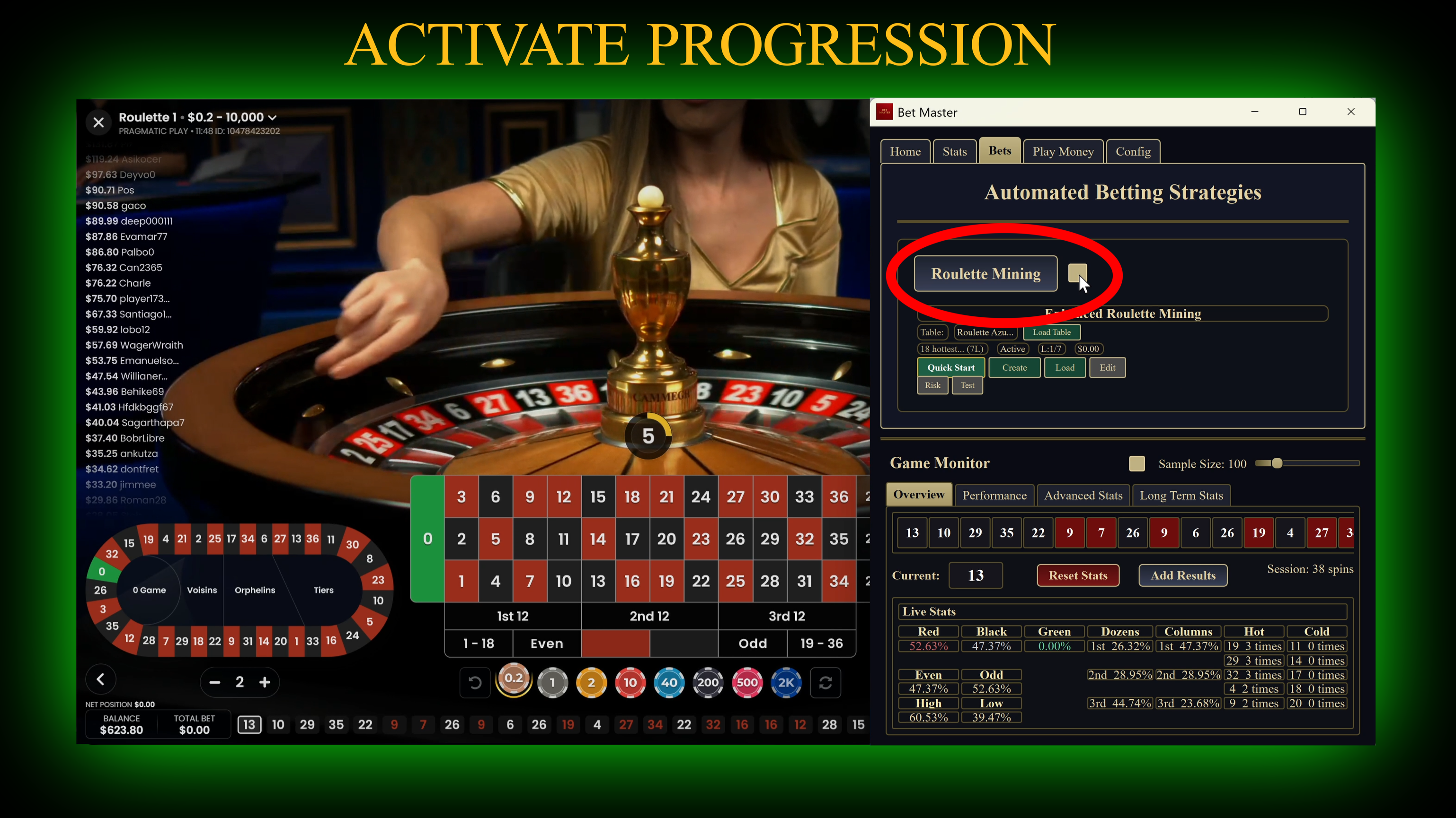 Activate Progression